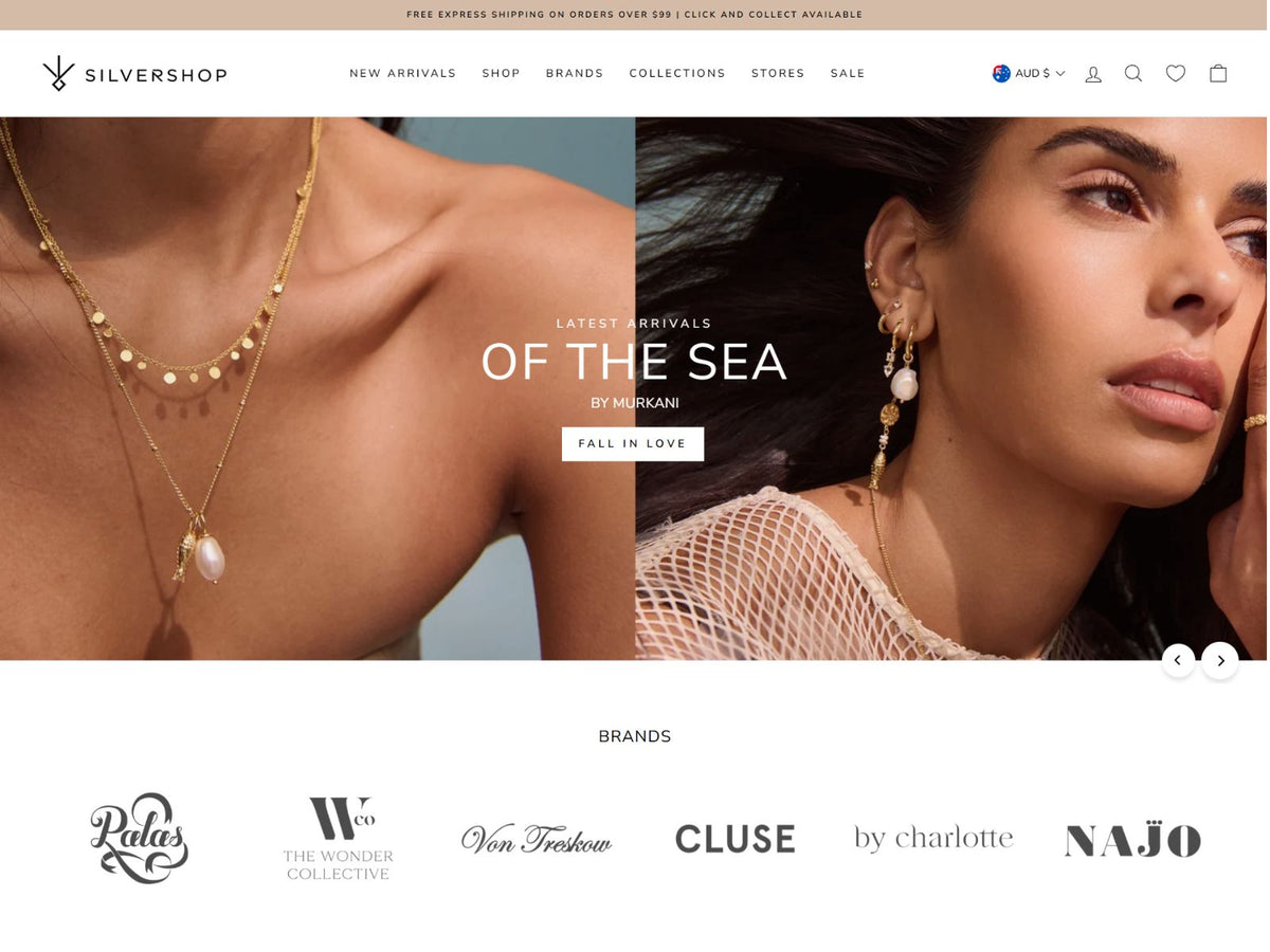 Silvershop Shopify Store